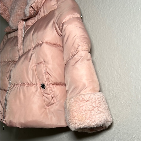 Michael Kors kids Blush Pink Hooded Jacket - Picture 3 of 10